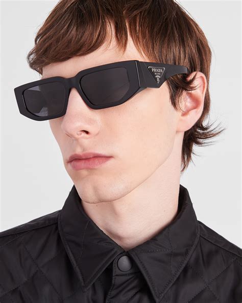 prada sunglasses big frame|Prada glasses frames men's.